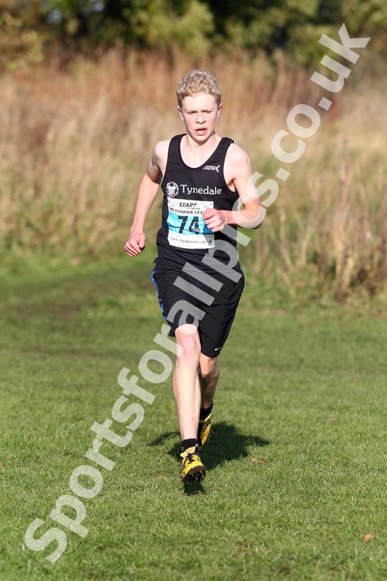 Blue 74 Jon Currie, North East Harrier League, Sunderland